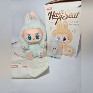 100% Authentic 🪑 Pop Mart Labubu “QuQu” – Have a Seat Series
